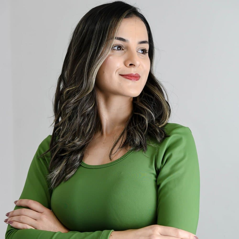 Retrato da Prof. Mireli Cordeiro dos Santos